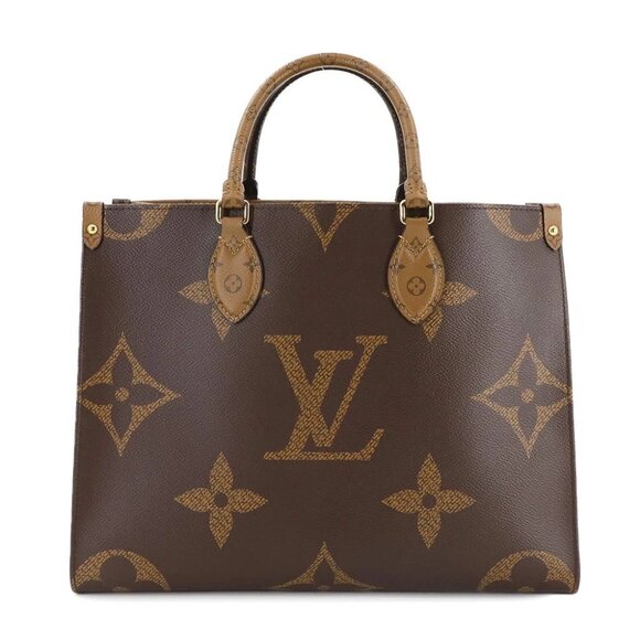 LOUIS VUITTON Giant Monogram Onthego MM 2way Tote Shoulder Bag M45321 90287251 - Picture 1 of 7